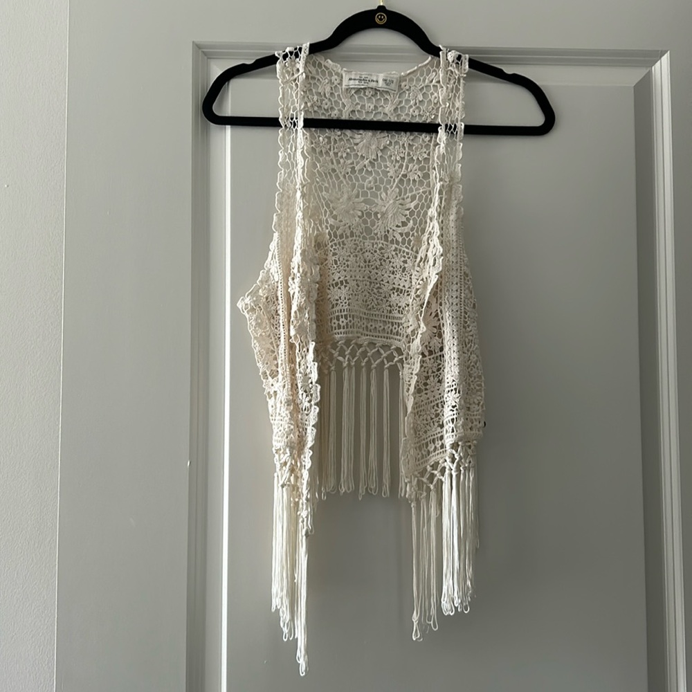 Abercrombie Lace Cardigan
